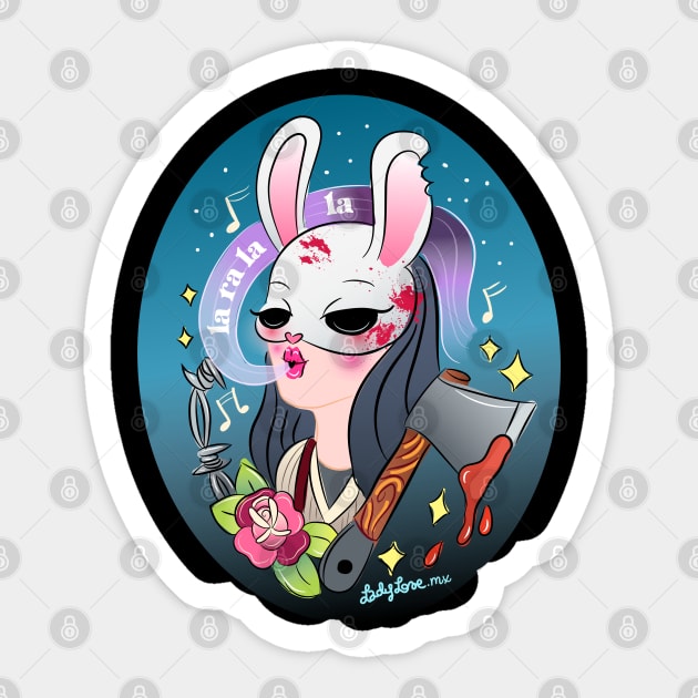 Great villian video game Sticker by LADYLOVE